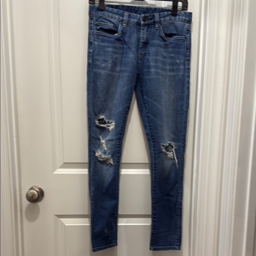 Blank NYC Blue Distressed Jeans